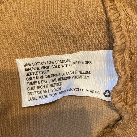 Wild Fable Corduroy Mini Skirt. Full Zip Front. - Picture 7 of 7